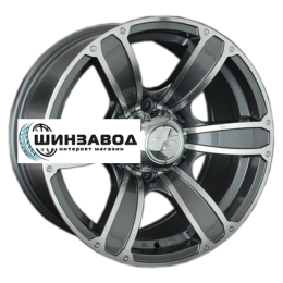 LS 8x17/6x139,7 ET10 D110,5 766 GMF (конус, Колпак+лого)
