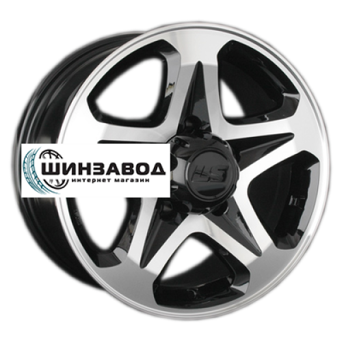 LS 7x16/5x139,7 ET5 D108,5 774 BKF (конус, Колпак+лого)