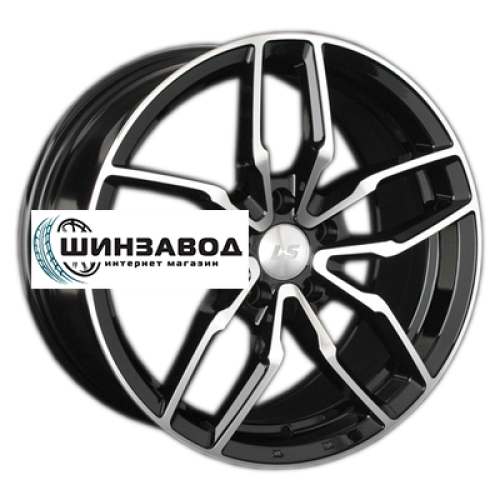 LS 7,5x17/5x114,3 ET40 D73,1 790 BKF (конус, Колпак+лого)