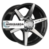 LS 8,5x17/6x139,7 ET25 D106,1 800 BKF (конус, Колпак+лого)