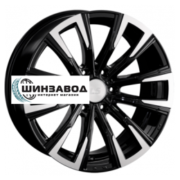LS 8x20/6x139,7 ET30 D77,8 812 BKF (конус, Колпак+лого)