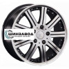 LS 6x16/4x100 ET40 D73,1 826 BKF (конус)