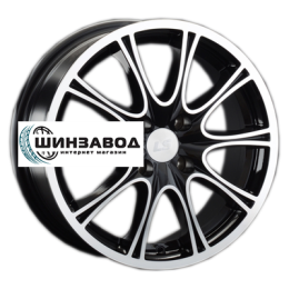 LS 6x15/4x100 ET40 D60,1 842 BKF (конус, Колпак+лого)