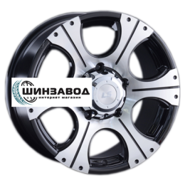 LS 8x17/5x150 ET55 D110,1 867 BKF (Колпак+лого)