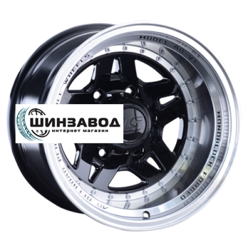 LS 10x16/5x139,7 ET-44 D108,1 878 BKL (конус, Колпак+лого)