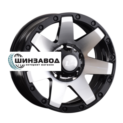 LS 9x20/6x139,7 ET20 D100,1 881 BKF (конус, Колпак+лого)