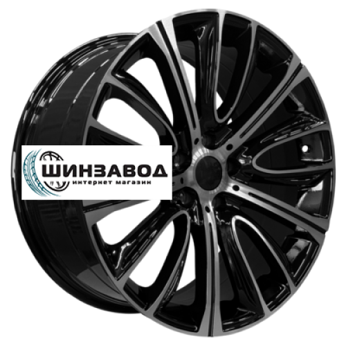 PDW 8,5x18/5x112 ET30 D66,6 5241 Gloss Black Machine Face (PDW)
