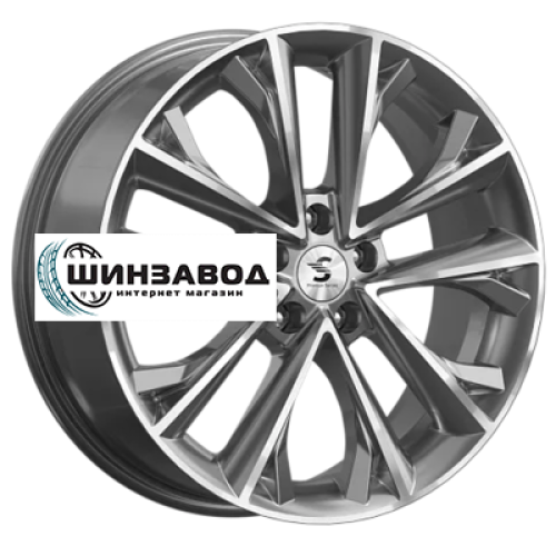 Premium Series 7x18/5x114,3 ET40 D64,1 КР012 (Haval F7/F7x) Diamond Gloss Graphite