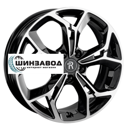 Replay 7x17/5x108 ET33 D60,1 CHR95 BKF (конус, C570)