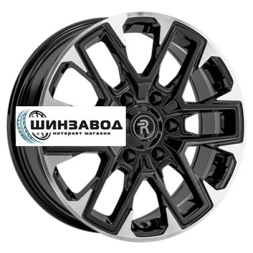 Replay 7x18/6x114,3 ET45 D66,1 DF5 BKF (конус, C570)