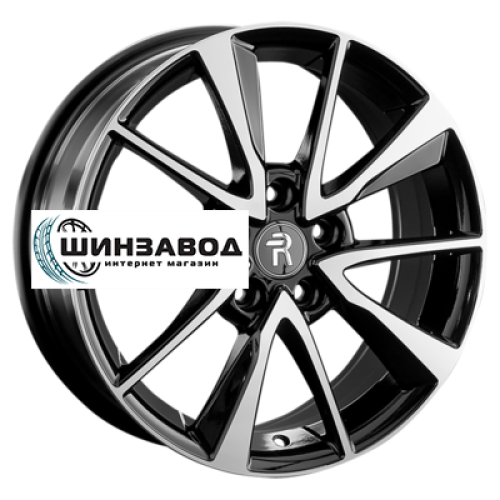 Replay 8x18/5x114,3 ET37 D66,6 HV119 BKF (конус, C570)