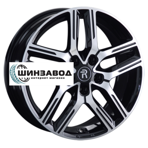 Replay 7x17/5x114,3 ET48,5 D67,1 KI302 BKF (конус, C570)
