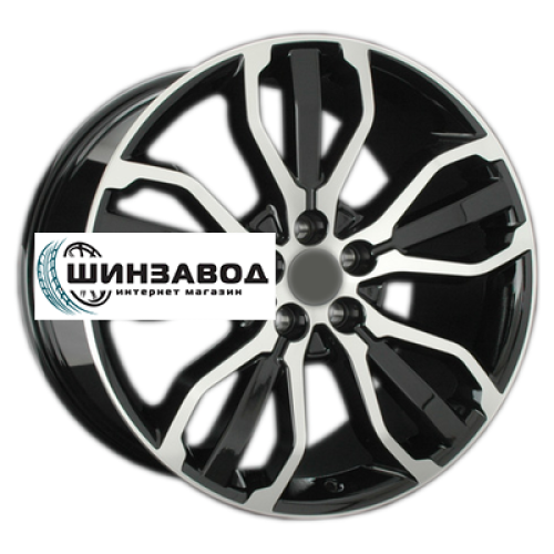 Replay 9,5x22/5x120 ET49 D72,6 LR45 BKF (пш, LR002)