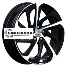 Replay 8x18/5x114,3 ET30 D60,1 LX104 BKF (конус, C570)