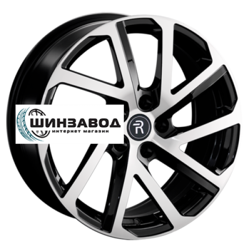 Replay 8x18/5x114,3 ET30 D60,1 LX208 BKF (конус, C570)