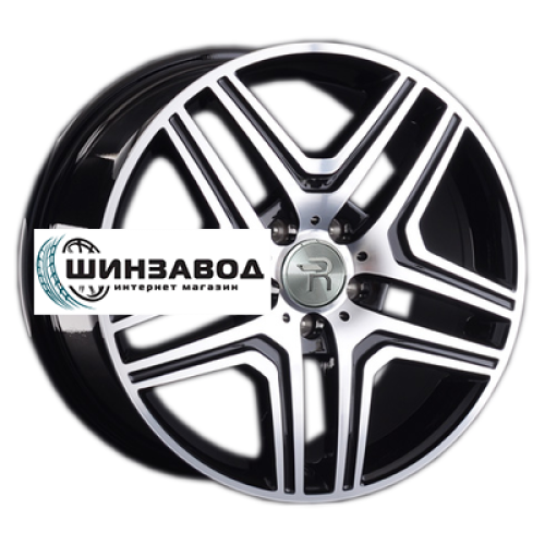 Replay 8,5x19/5x112 ET57 D66,6 MR67 BKF (конус, MB003)