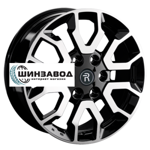 Replay 7,5x18/6x139,7 ET60 D95,1 TY379 BKF (пш, C570)