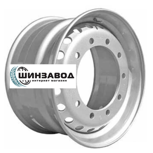 SRW 11,75x22,5/10x335 ET135 D281 Silver (7221105) (13 мм) (б/к) 4 500 кг