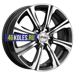 iFree 6x15/4x100 ET35 D67,1 Апероль (КС862) Блэк Джек