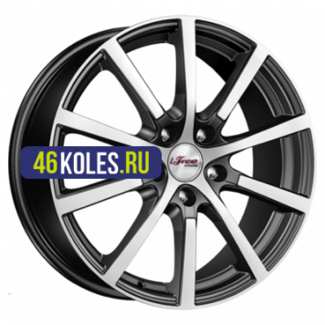 iFree 7x17/5x114,3 ET45 D67,1 Big Byz (КС680) Блэк Джек