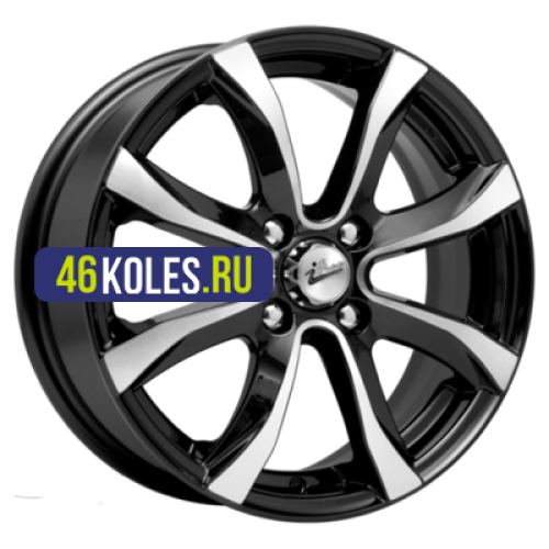 iFree 6x15/4x114,3 ET40 D67,1 Дайс (КС696) Блэк Джек