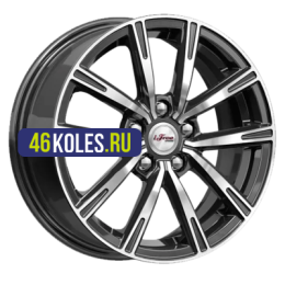 iFree 6x15/5x100 ET38 D57,1 Драйвер (КС996) Блэк Джек
