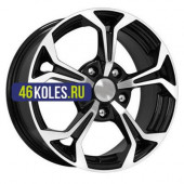 iFree 6,5x15/5x100 ET38 D67,1 Эрнесто (КС484) Блэк Джек