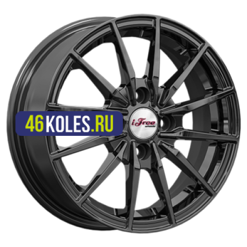 iFree 5,5x14/4x100 ET43 D60,1 Финчер (КС1119) BK