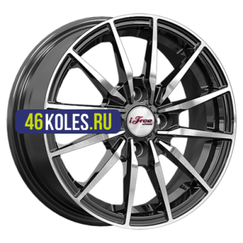 iFree 5,5x14/4x100 ET39 D56,6 Финчер (КС1119) Блэк Джек