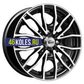 iFree 5,5x14/4x100 ET38 D67,1 Флайт (КС676М) Блэк Джек