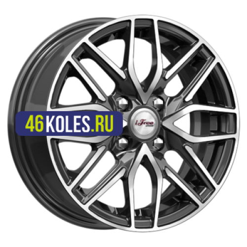 iFree 5,5x14/4x100 ET40 D60,1 Кайкос (КС1001) Блэк Джек