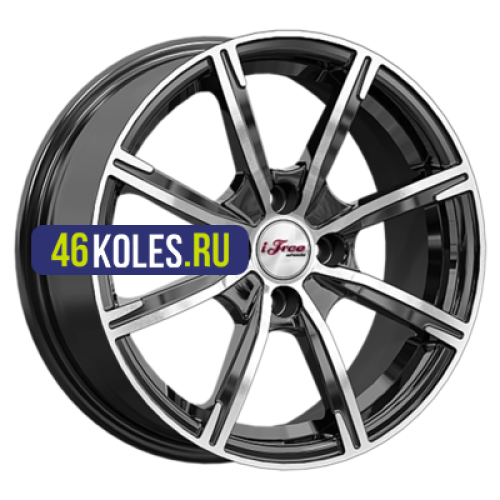 iFree 6x15/4x100 ET38 D67,1 Калибр (КС1117) Блэк Джек