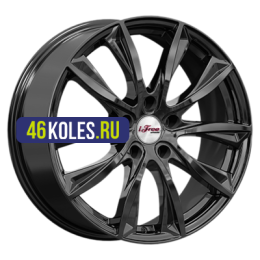 iFree 7,5x18/5x100 ET38 D67,1 Каzантип (КС684М) BK