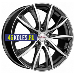 iFree 7,5x18/5x114,3 ET35 D67,1 Каzантип (КС684М) Блэк Джек