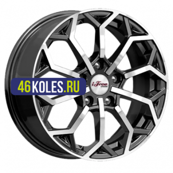 iFree 6,5x16/5x100 ET38 D67,1 Спейс-Нидл (КС1000) Блэк Джек