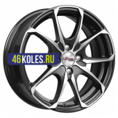 iFree 6x16/5x112 ET45 D57,1 Такеши (КС877) Блэк Джек