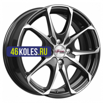 iFree 6x16/4x114,3 ET40 D67,1 Такеши (КС877) Блэк Джек