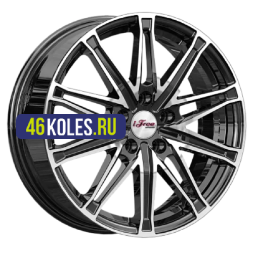 iFree 6,5x17/5x108 ET43 D65,1 Виар (КС1065) Блэк Джек
