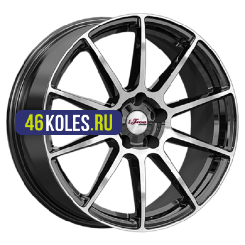 iFree 7x18/5x100 ET28 D57,1 Винзор (КС1108) Блэк Джек
