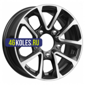 iFree 6x15/5x139,7 ET40 D98 Восток (КС887) Блэк Джек