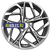 Khomen Wheels 7x17/5x114,3 ET45 D67,1 KHW1716 (CX-5/i40/X-Trail) Gray-FP