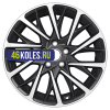 Khomen Wheels 7,5x18/5x112 ET39 D66,6 KHW1804 (Audi A4/A6) Black-FP