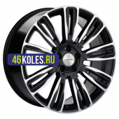 Khomen Wheels 8,5x20/5x114,3 ET48 D67,1 KHW2004 (SantaFe) Black-FP