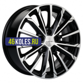 Khomen Wheels 6,5x16/5x112 ET46 D57,1 KHW1611 (Octavia A7) Black-FP