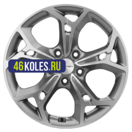 Khomen Wheels 7x17/5x114,3 ET45 D60,1 KHW1702 (Changan/Geely/Lexus/Toyota) Gray-FP