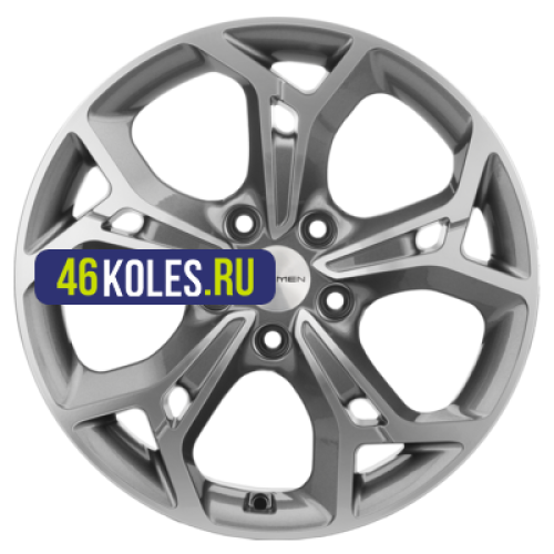 Khomen Wheels 7x17/5x112 ET49 D57,1 KHW1702 (Octavia) Gray-FP