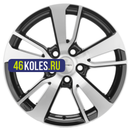Khomen Wheels 7x17/5x114,3 ET38 D67,1 KHW1704 (Outlander) Black-FP