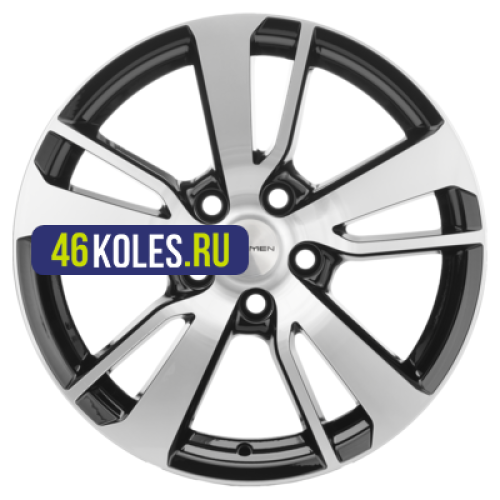 Khomen Wheels 7x17/5x114,3 ET38 D67,1 KHW1704 (Outlander) Black-FP