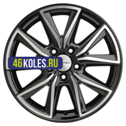 Khomen Wheels 7x17/5x114,3 ET39 D60,1 KHW1706 (RAV4) Black-FP