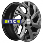 Khomen Wheels 5,5x14/4x100 ET46 D54,1 KHW1402 (Alsvin/Getz/i20) Gray